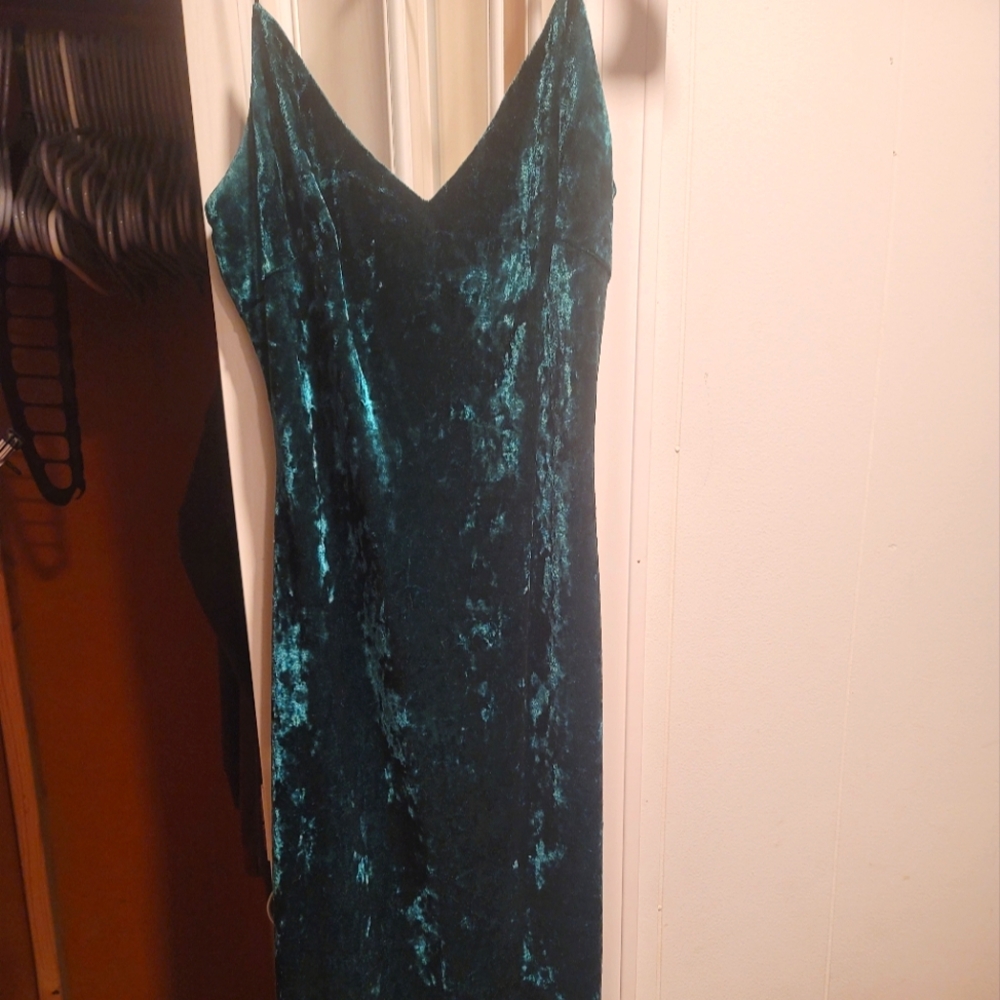 Fashion nova green midi dress
